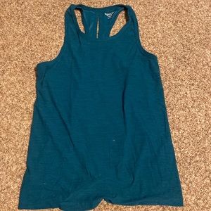 back cutout workout tank